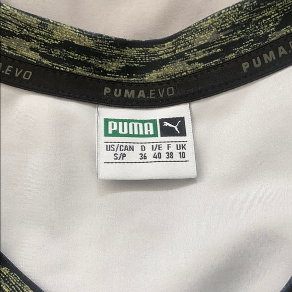 PUMA green workout top - Picture 4 of 4